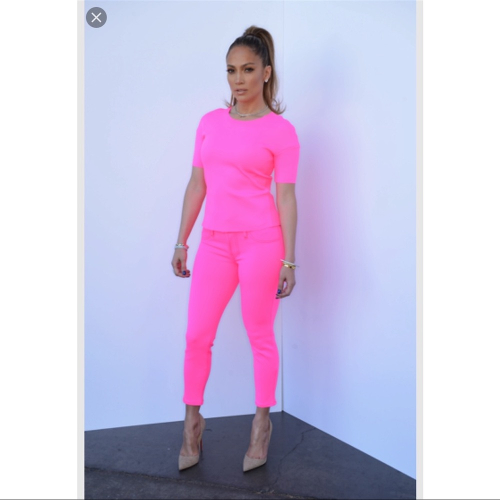 J BRAND ICONIC SCUBA PANTS SET
